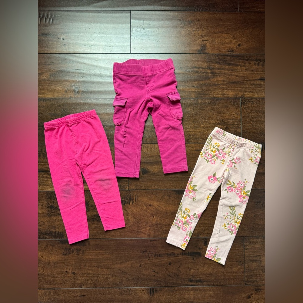 Girls Leggings Bundle 2T